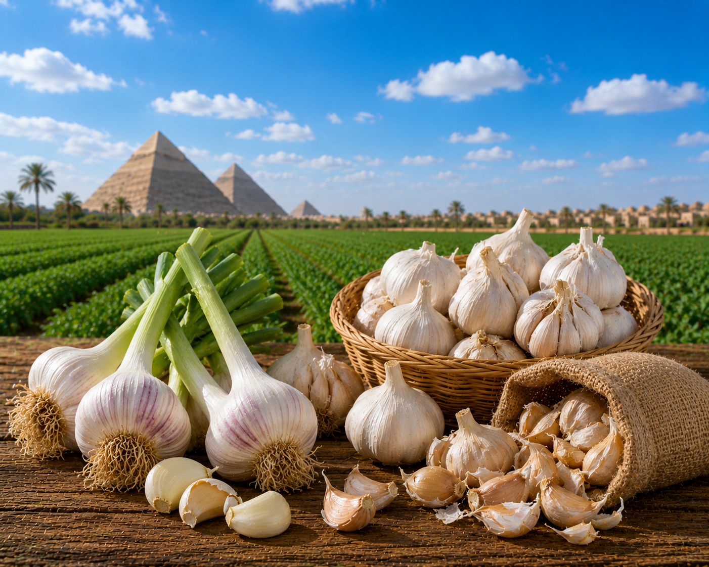 Fresh & Dry Garlic